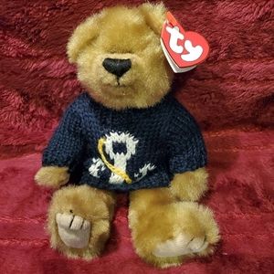 TY Attic Treasures Collection Salty The Bear Anchor Sweater (retired)